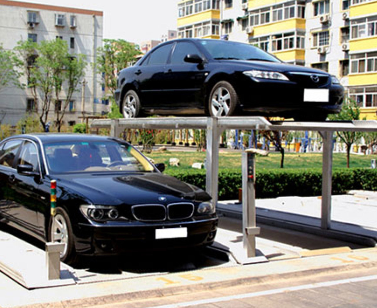 黑龙江自动车库地坑式简易升降机械式立体停车位