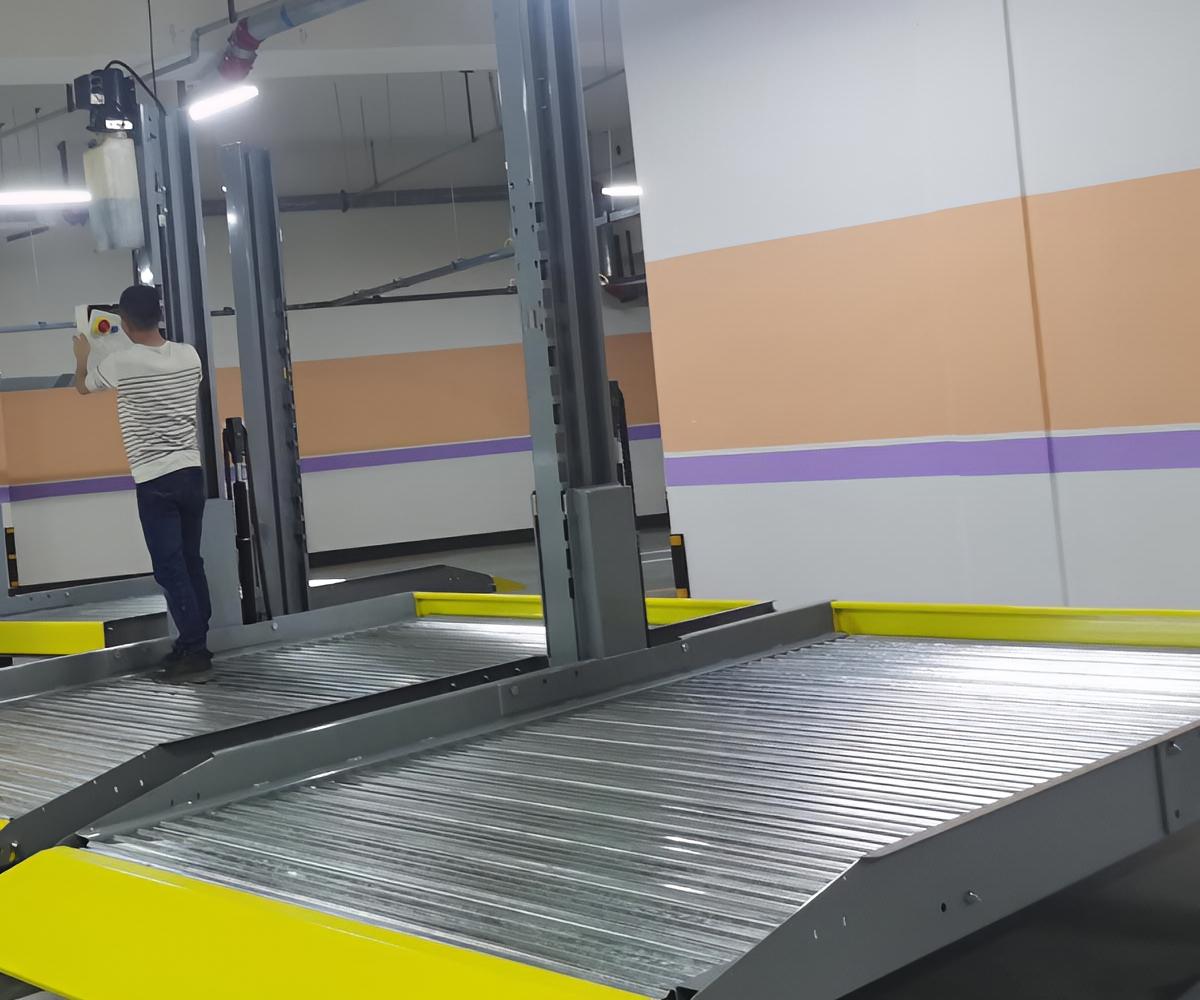 赤城二层简易立体停车位设计解析
